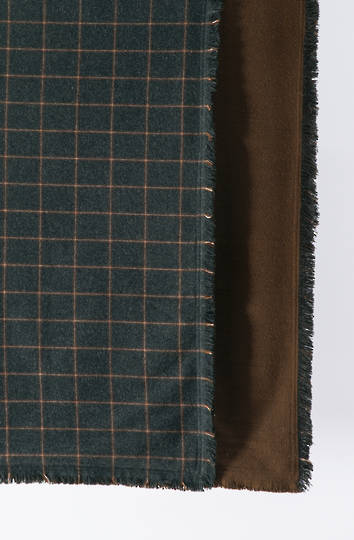 Bianca Lorenne - Kyodo Woollen Throw - Graphite/Copper